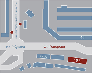 Схема проезда Томск